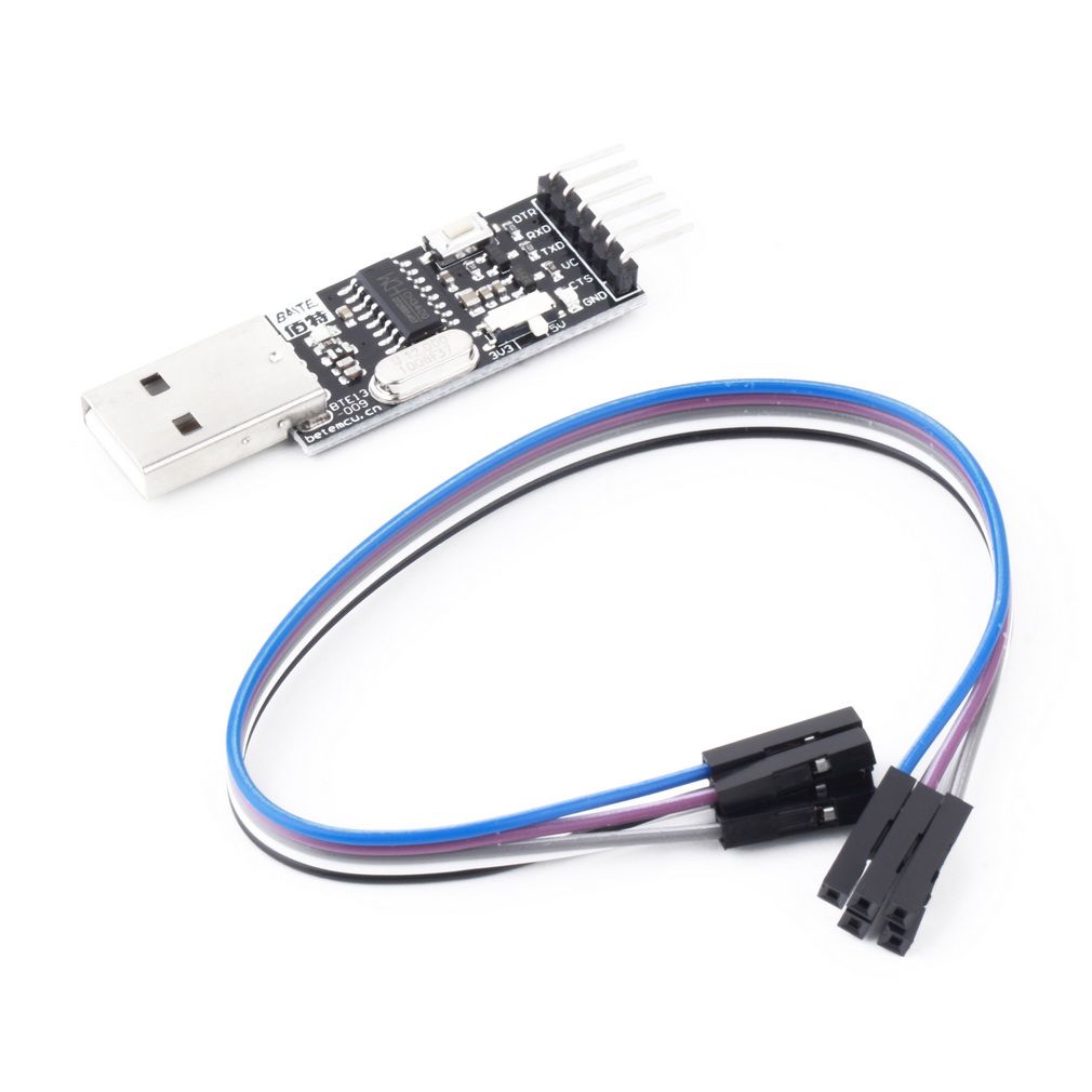 CH340 USB 2-0 zu TTL Seriell Wandler mit Anschlusskabel