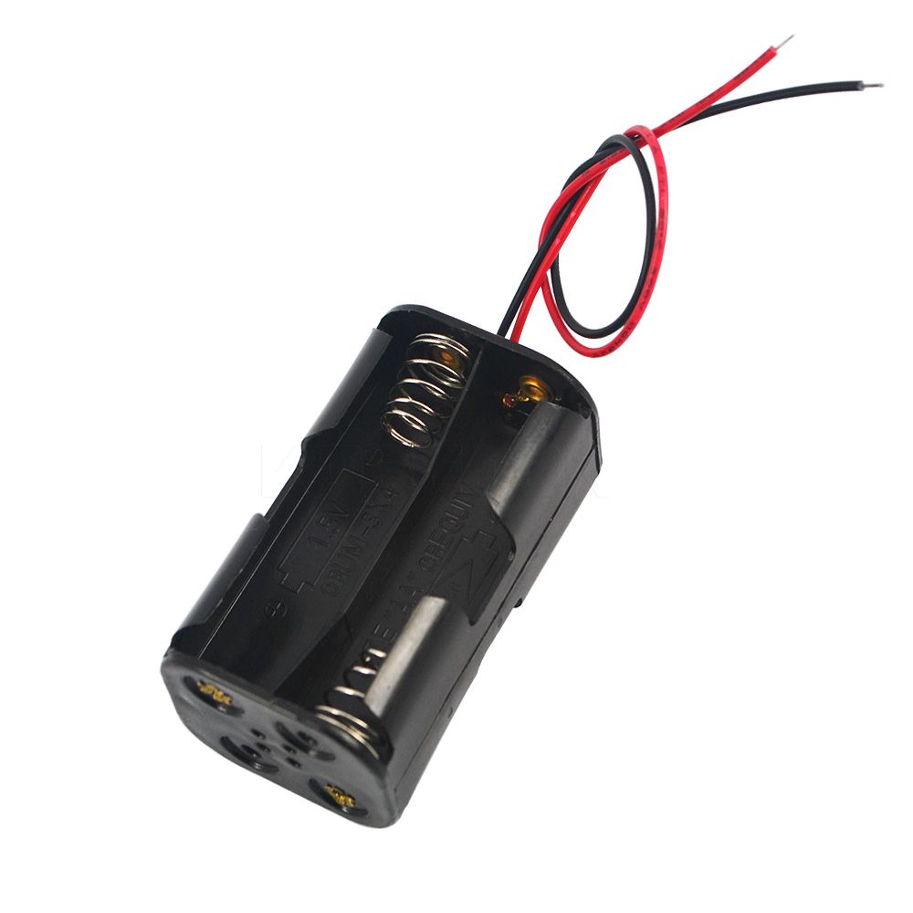 Gehäuse für 4x AA Batterien 6V kompakt unter RoboMall