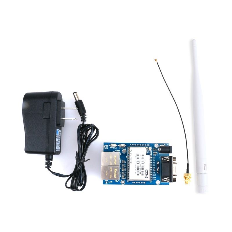 HLK-RM04 Wifi Modul mit Antenne u- Netzteil