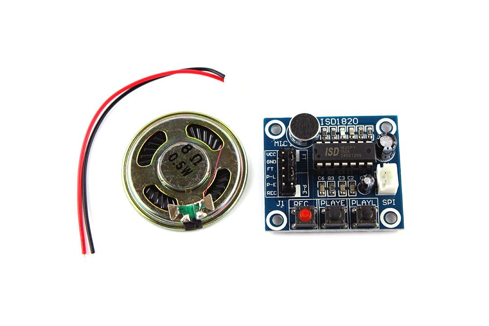 ISD1820 Voice Recorder - Stimmen- Soundrecorder für Arduino