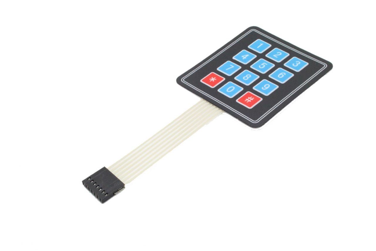 Keypad - Tastenfeld mit 12 Tasten mit Membrantastatur unter RoboMall