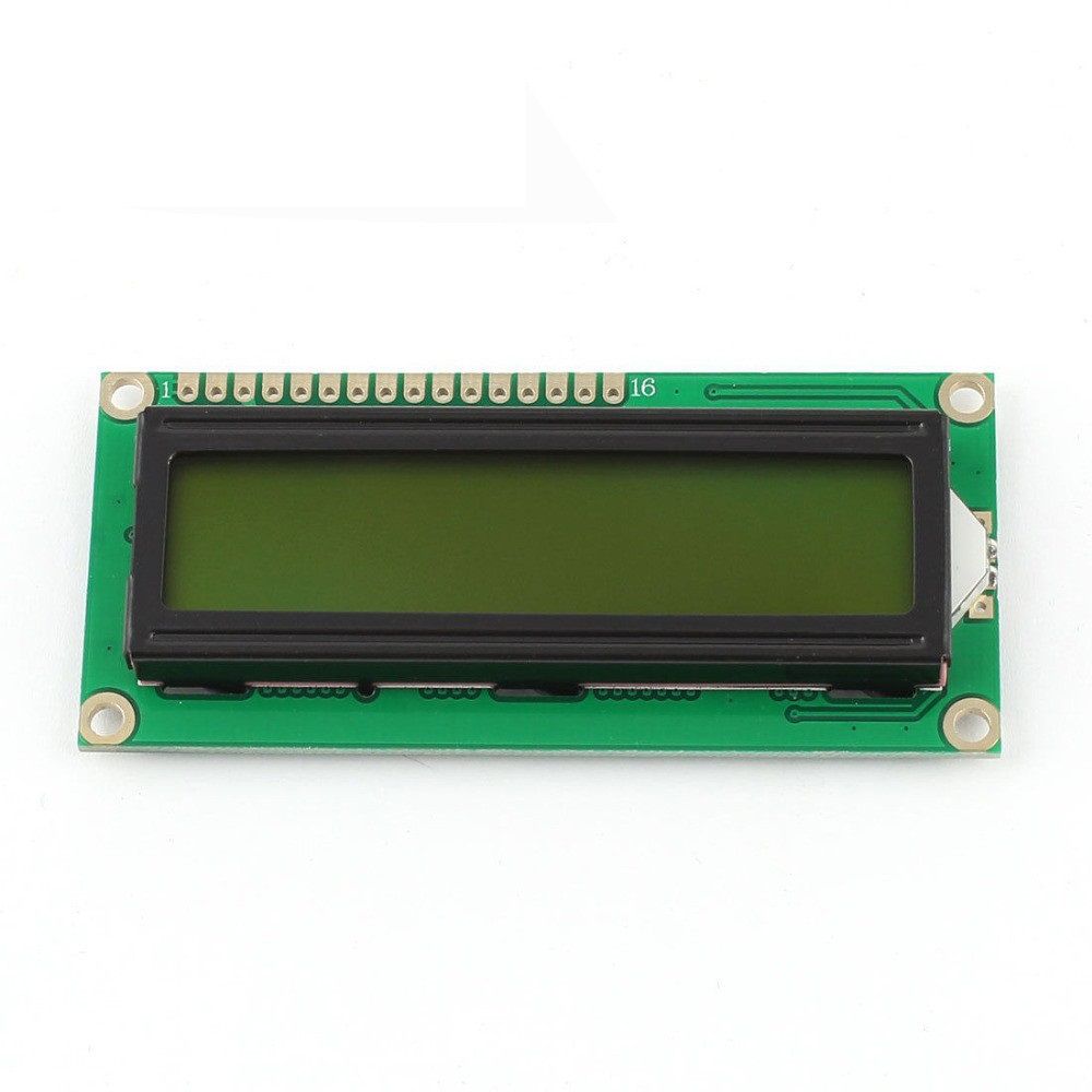 LCD Display Modul 1602 HD44780 Gelb-Grüne Beleuchtung