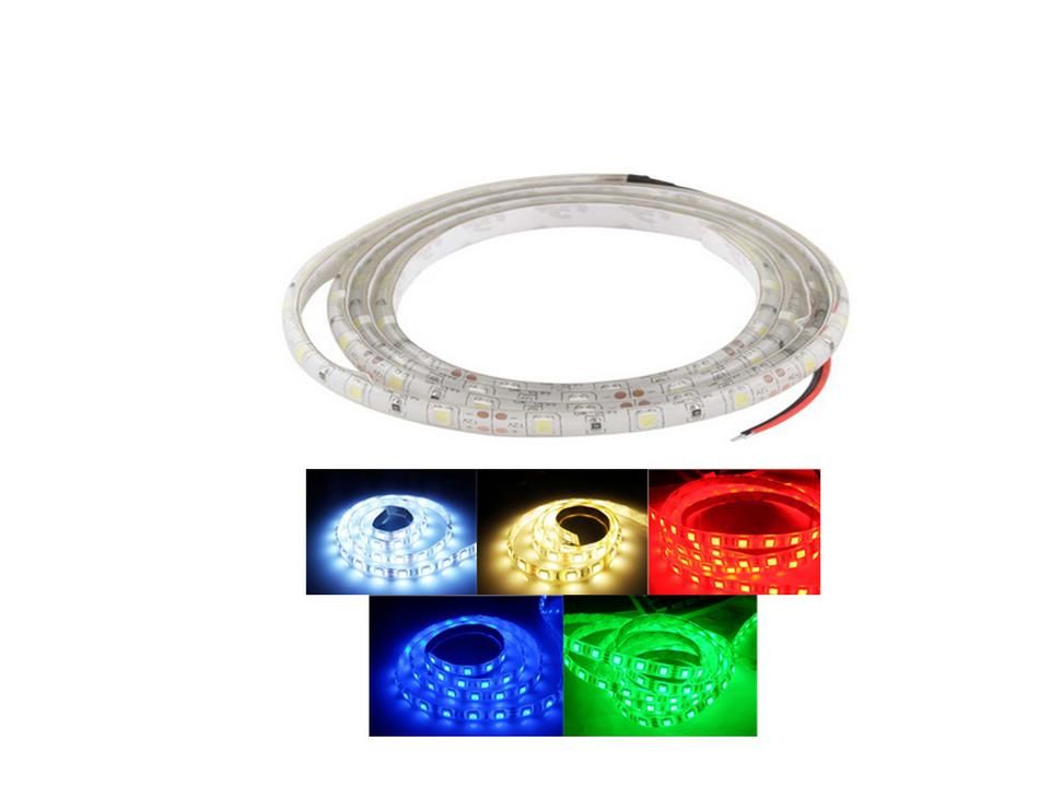 LED-Strip 5050 SMD RGB -wasserdicht- 60 LEDs-m DC12V - 1m unter RoboMall