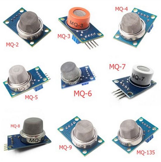 MQ-Serie- 9er Set Sensoren