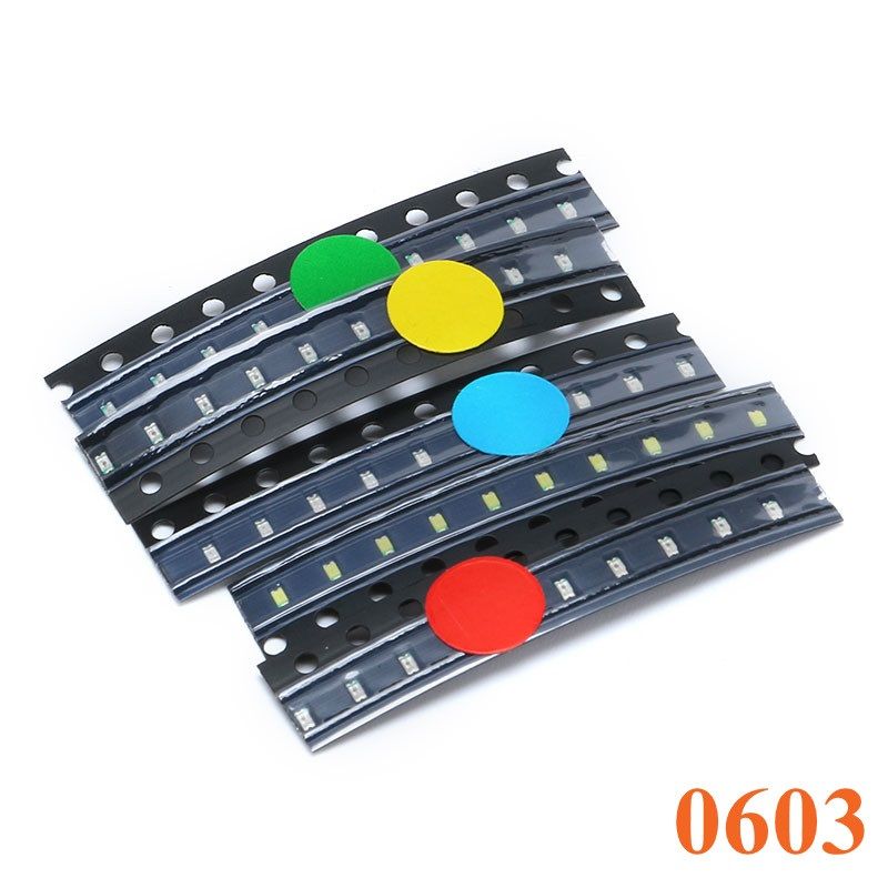 Sortiment SMD LEDs 5 Farben a 10 St點k