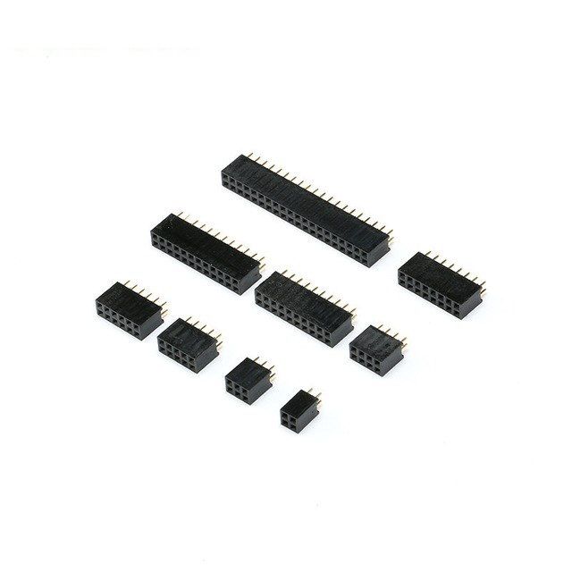 Sortiment zwei-reihige Buchsenleisten Female Header Socket 90 Stck