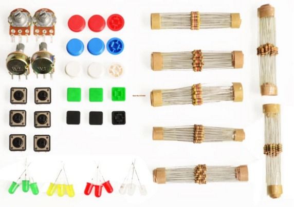 Starter Kit elektronischer Bauteile für Arduino