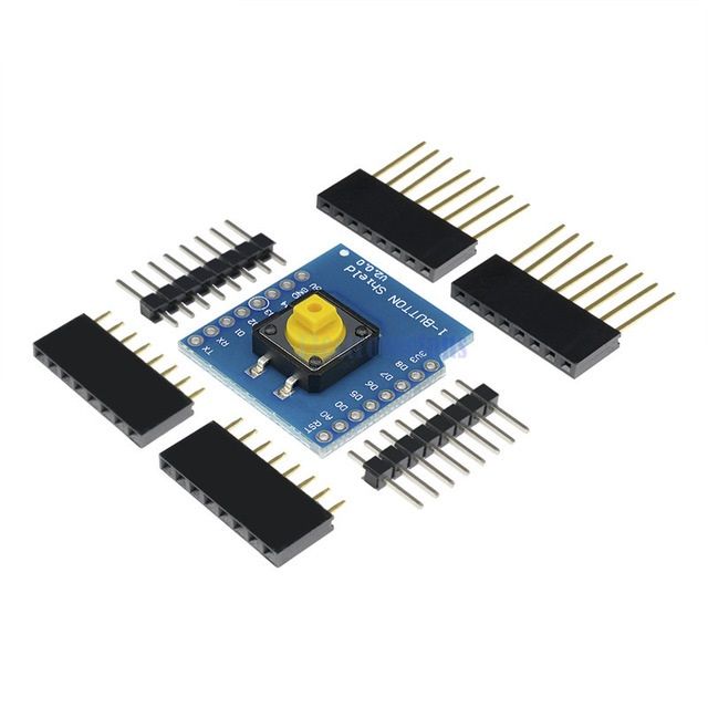 Wemos D1 Mini Button Shield