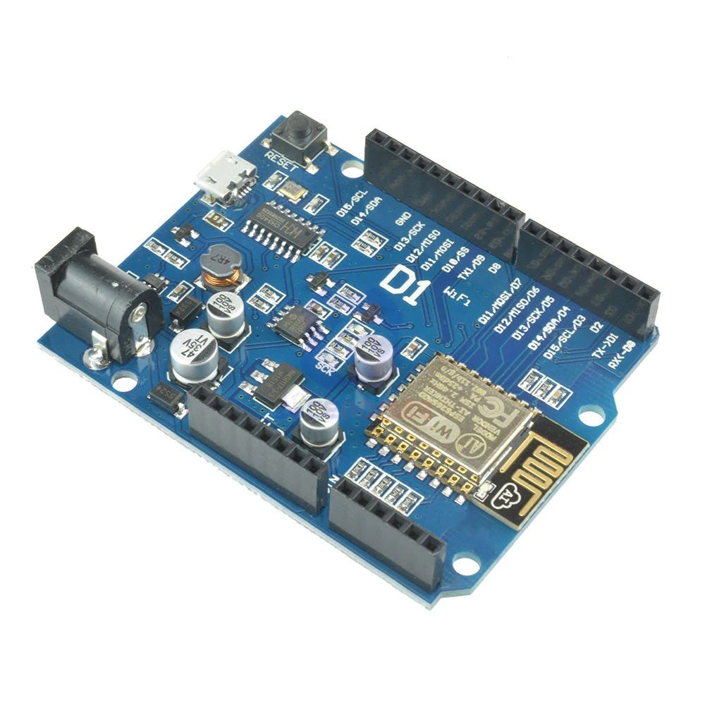 Wemos D1 Wifi Board ESP8266 CH340G Arduino-NodeMCU kompatibel